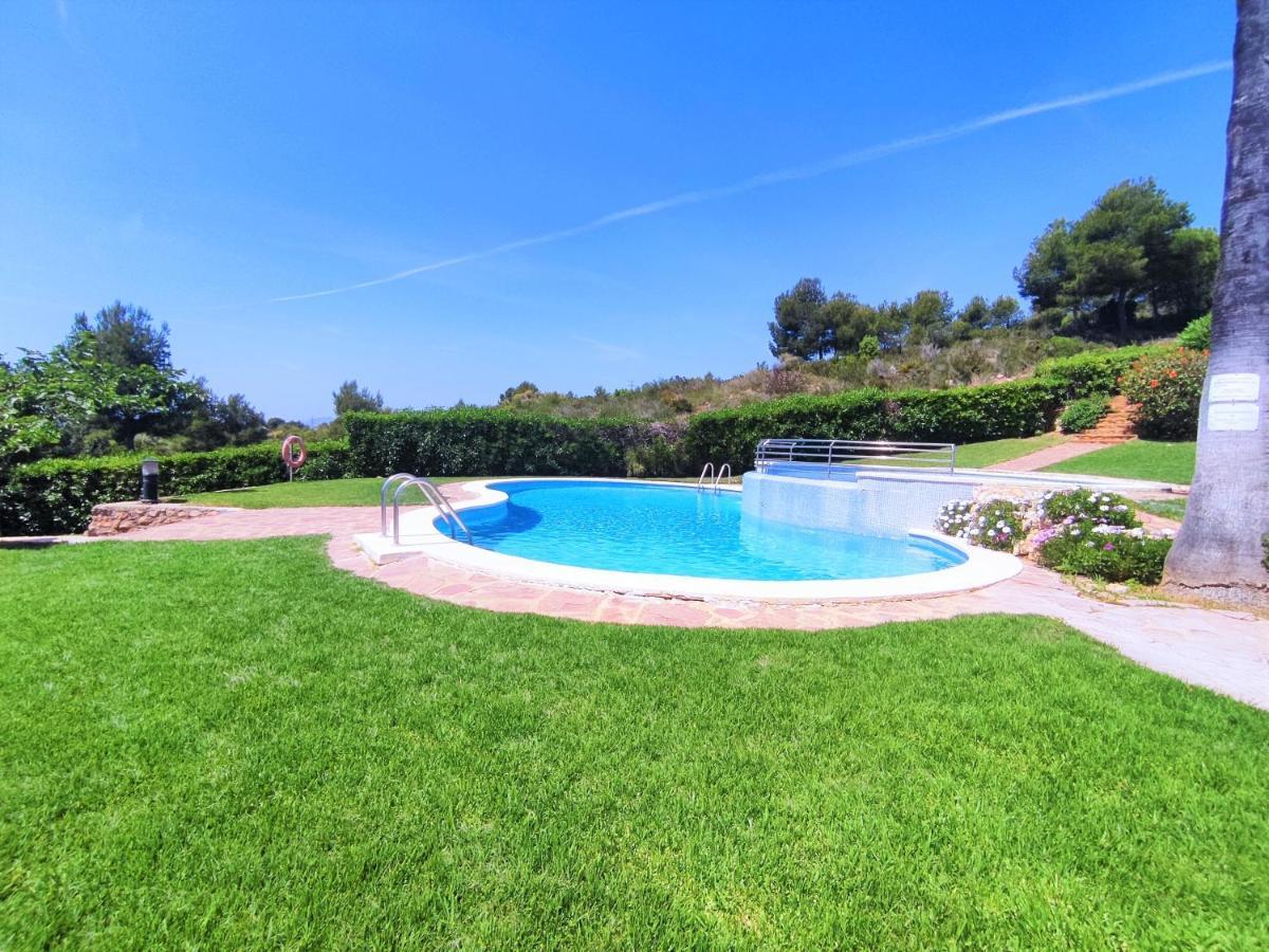 Terraza Con Vistas Espectaculares - Haciendas Albert Villas Alcossebre Dış mekan fotoğraf